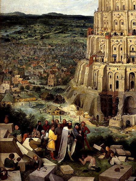 Tower of Babel von Giuseppe Pellizza da Volpedo