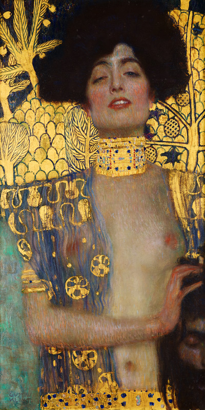 Judith mit dem Haupt des Holofernes von Gustav Klimt