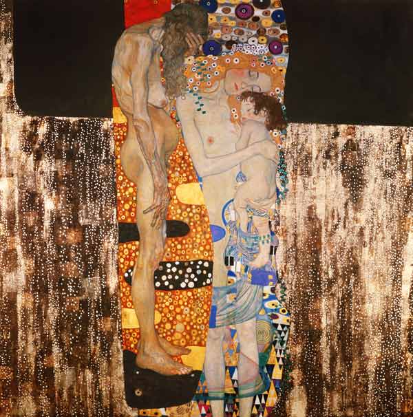 Die drei Lebensalter von Gustav Klimt