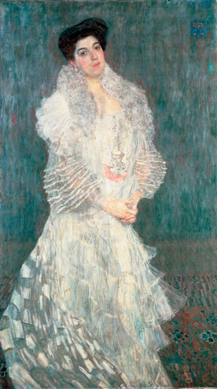Portrait of Hermine Gallia (1870-1936) von Gustav Klimt