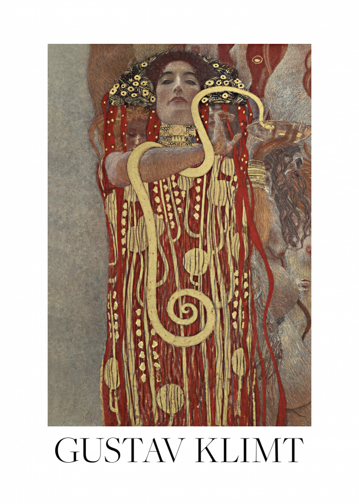 Hygieia (1907) Poster von Gustav Klimt