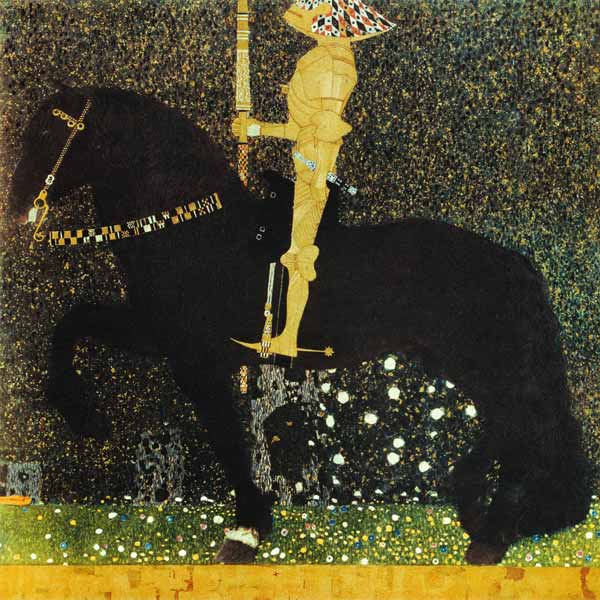 The Golden Knight von Gustav Klimt
