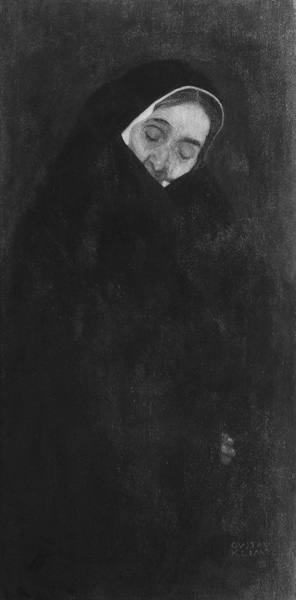 Old Woman von Gustav Klimt