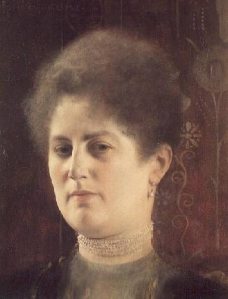 Portrait of a lady von Gustav Klimt