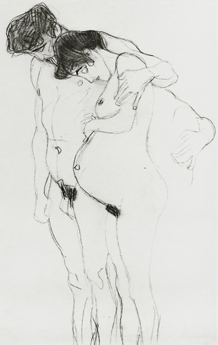 Study for 'Hoffnung I' (Hope I) 1903-04 von Gustav Klimt