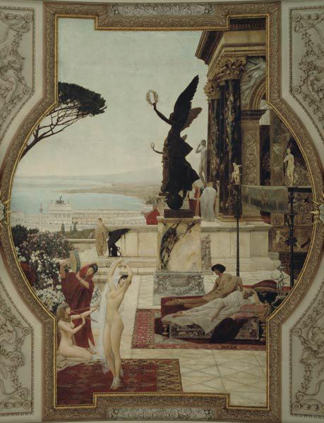 Das antike Theater in Taormina 1887