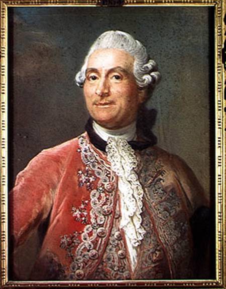 Charles Gravier (1719-87) Count of Vergennes von Gustav Lundberg