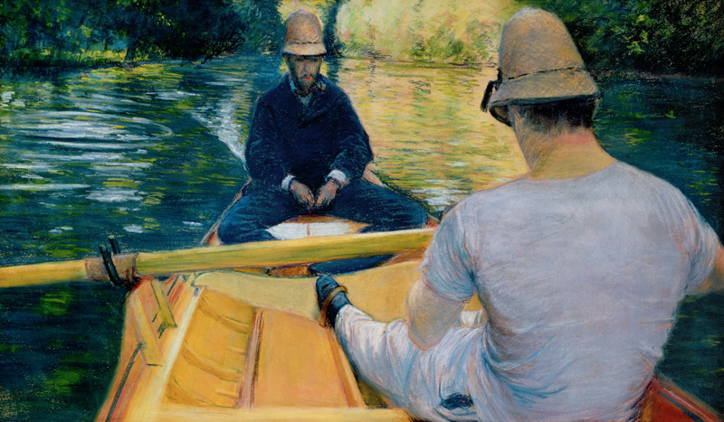 Boaters on the Yerres von Gustave Caillebotte