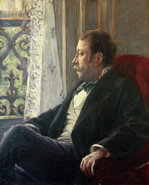 Porträt eines Mannes von Gustave Caillebotte