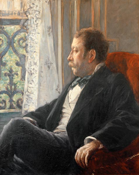 Portrait of a Man von Gustave Caillebotte