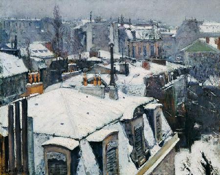 Rooftops under Snow