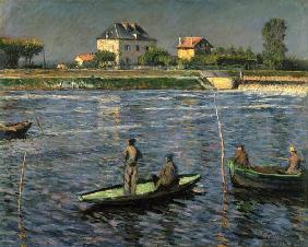 Fischerboote auf der Seine 1888