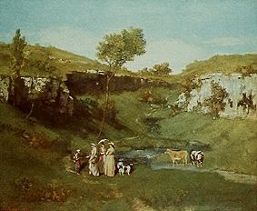 Die Schönen des Dorfes. von Gustave Courbet