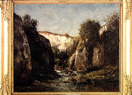 The Source of the Doubs von Gustave Courbet