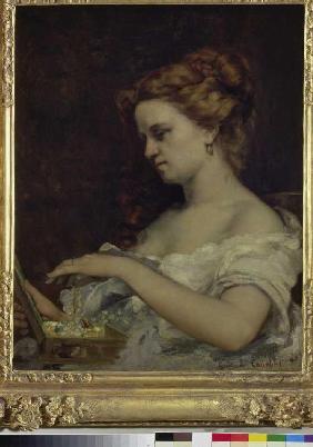 Die Dame am Schmuckkasten 1867