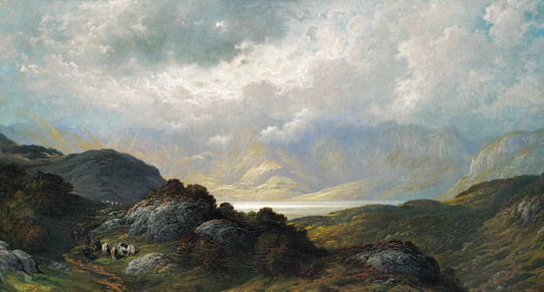 Scottish Landscape von Gustave Doré