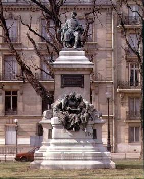 Monument to Alexander Dumas pere (1802-70) French novelist and playwright 1883