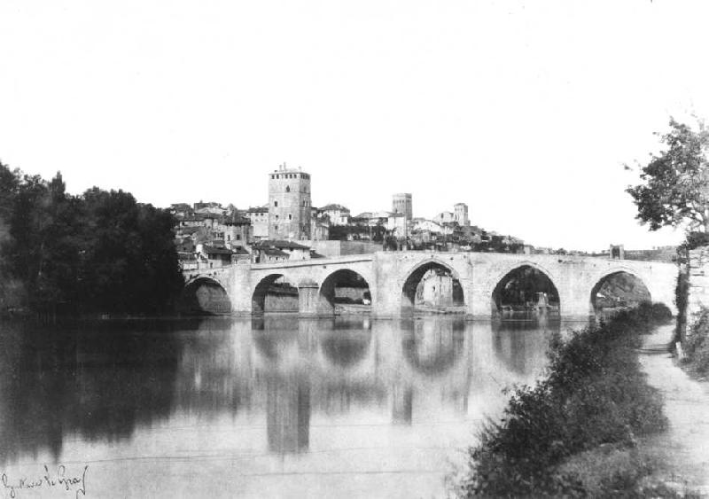 Die Brücke von Cabessut (auch Pont-Neuf genannt) von Gustave Le Gray