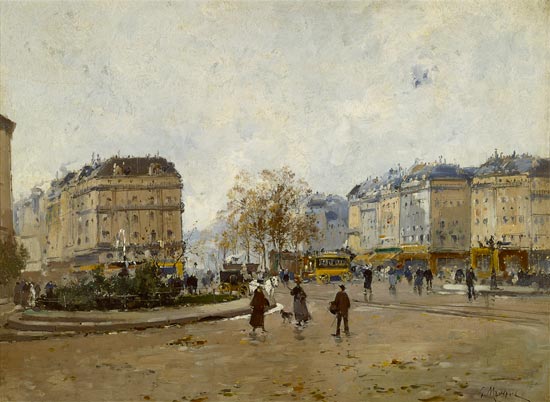 Place Pigalle, Paris. von Gustave Mascart