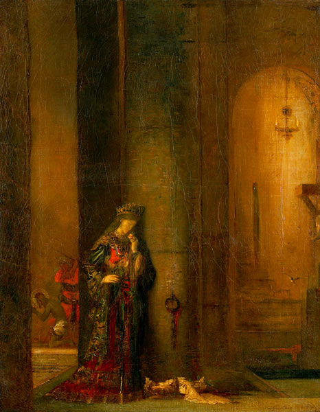 Salomé im Gefängnis von Gustave Moreau