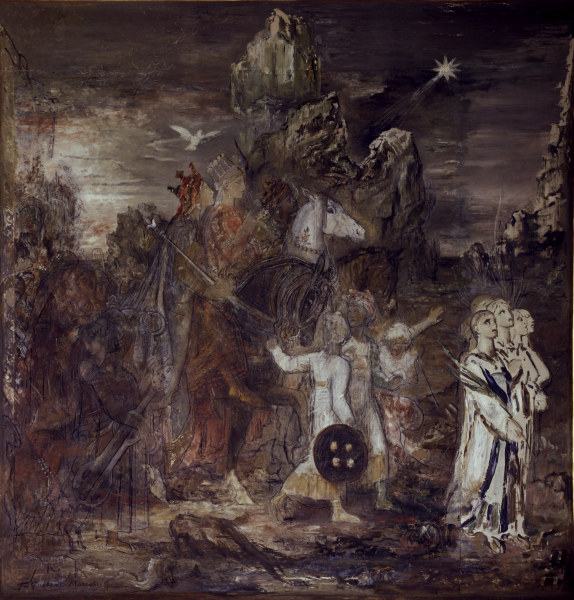 G.Moreau, The Magi / Painting von Gustave Moreau