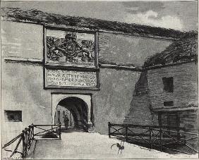 Tor der alten Festung in Komorn 0
