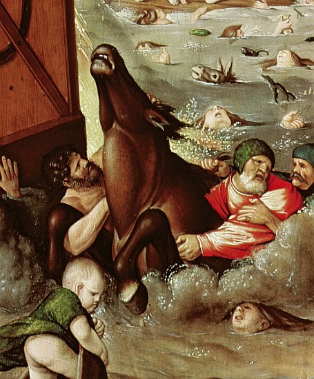 The Flood, 1516 (detail of 158844) von Hans Baldung Grien