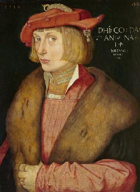 Bildnis des Pfalzgrafen Philipp des Kriegerischen 1517
