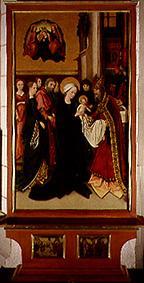 Die Beschneidung des Jesusknaben Weingartner Altar im Dom zu Augsburg von Hans Holbein der Ältere