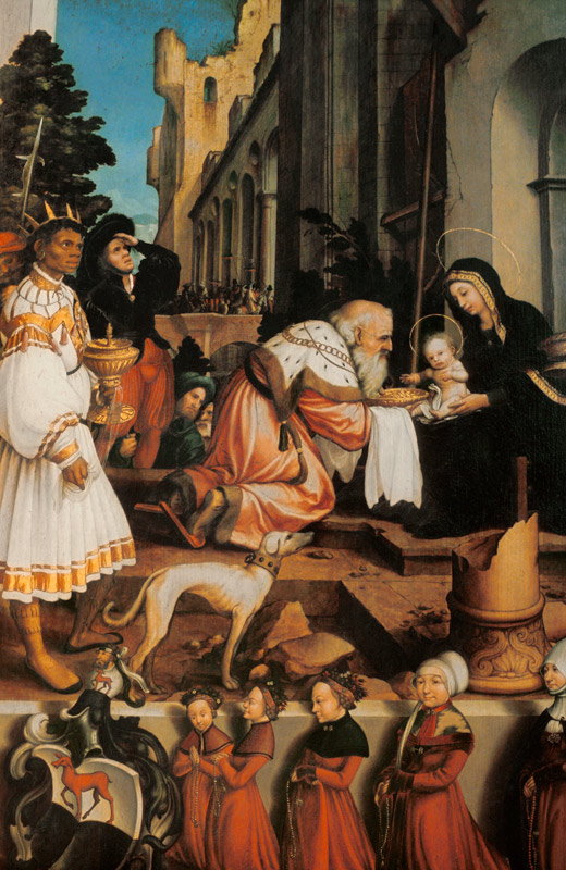 Anbetung der Könige von Hans Holbein der Jüngere