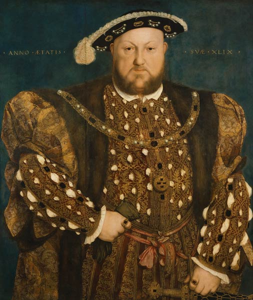 Heinrich VIII., König von England von Hans Holbein der Jüngere