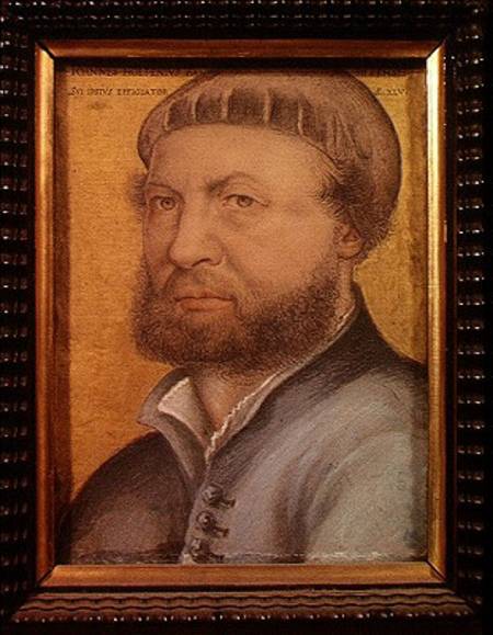 Self Portrait - Hans Holbein d.J. als Kunstdruck oder handgemaltes Gemälde.