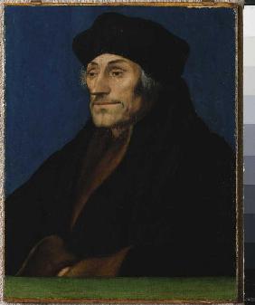 Bildnis des Erasmus von Rotterdam.