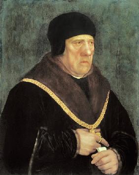 Sir Henry Wyatt / Painting by Holbein