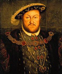 König Heinrich VIII. von England. von Hans Holbein d.J. (Werkstatt)