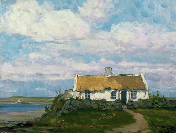Irisches Landhaus an der Küste von Hans Iten
