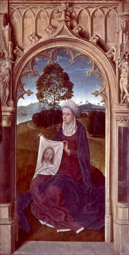 St. Veronica, from the reverse of the Triptych of Jan Floreins von Hans Memling