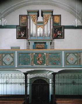 Organ in the cloister c.1641
