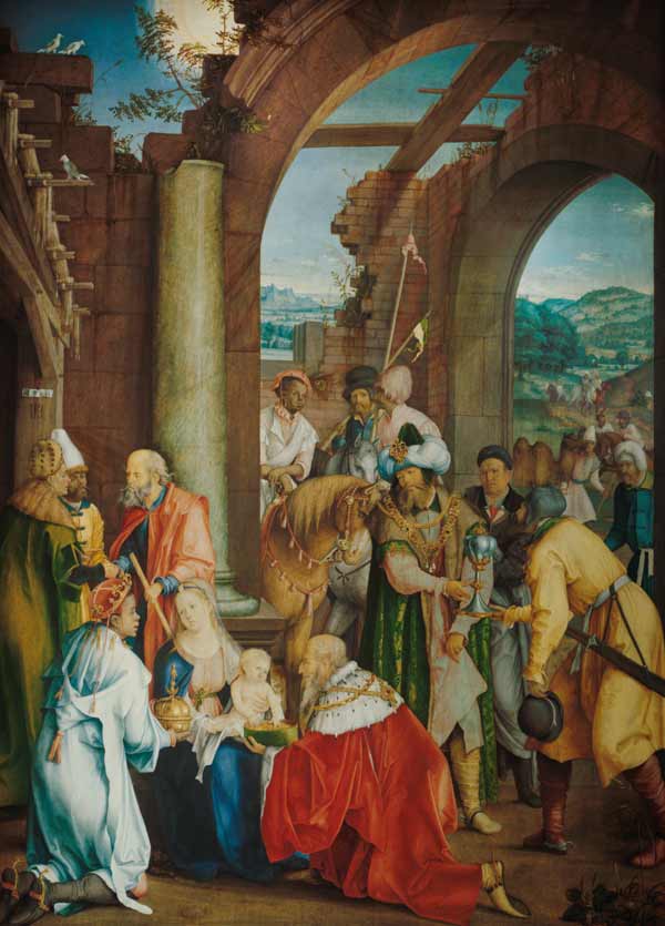 Die Anbetung der Könige von Hans Suess von Kulmbach