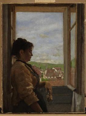 Am Fenster 1877