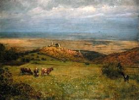 View of Kronberg in Taunus, Germany 1879