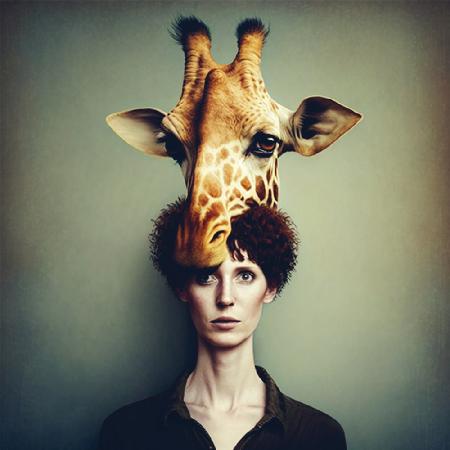 Giraffenfrau