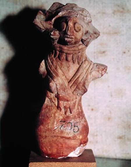 Figure of a Mother Goddess, from the Indus Valley, Pakistan von Harappan