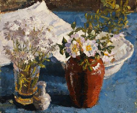 Stillleben mit Blumen in einer Vase Um 1911-14