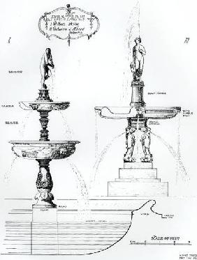 Fountains, Wilton House, Wiltshire and Victoria and Albert Museum, London 1902