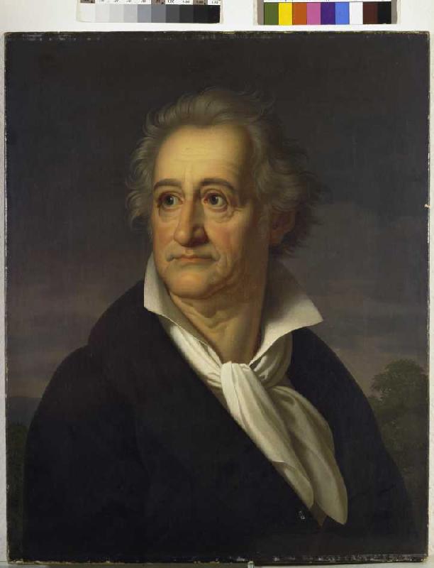 Johann Wolfgang von Goethe von Heinrich Christoph Kolbe