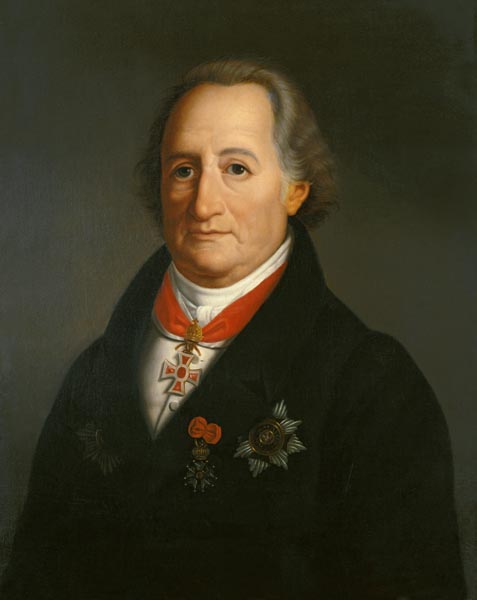 Bildnis Johann Wolfgang Goethe, von Heinrich Christoph Kolbe