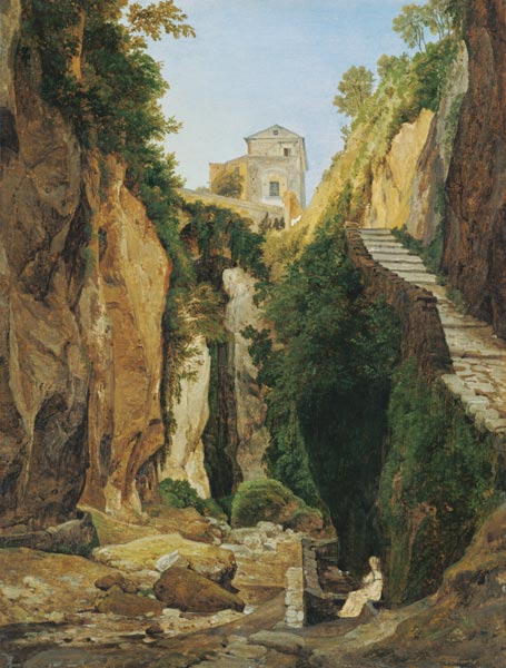 Ravine at Sorrento von Heinrich Reinhold
