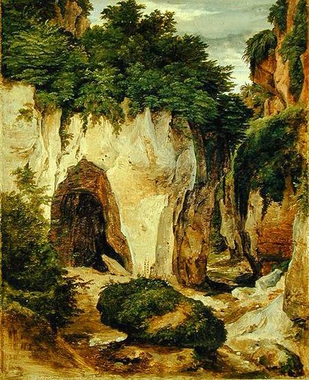 Rocks at Sorrento von Heinrich Reinhold