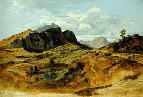 Landscape at Civitella 1822  pape